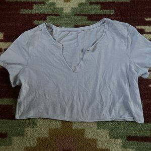 Lavender Lululemon Women's Crop Top